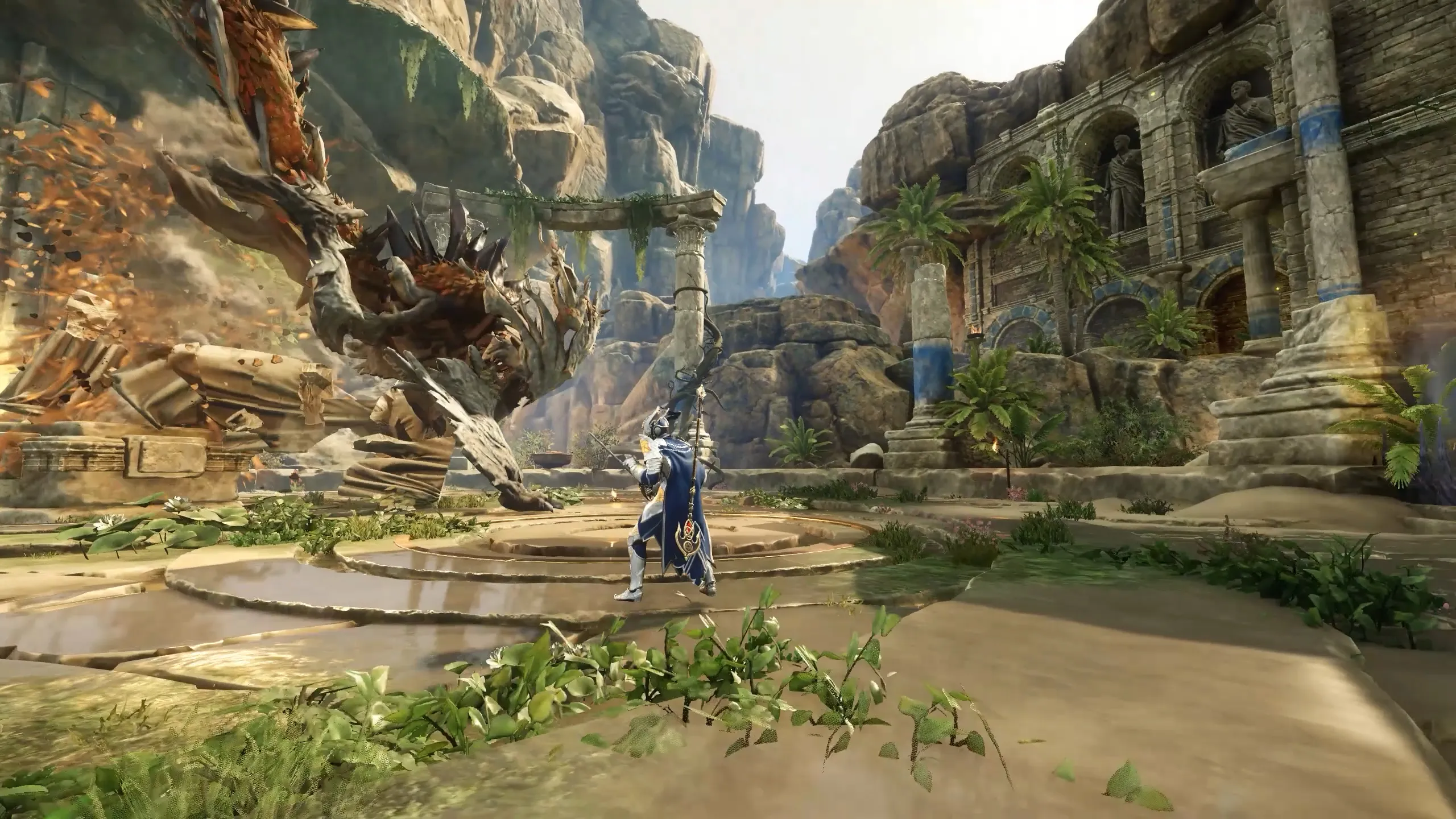 Entrance to Echidna's arena inside the Gorgon raid