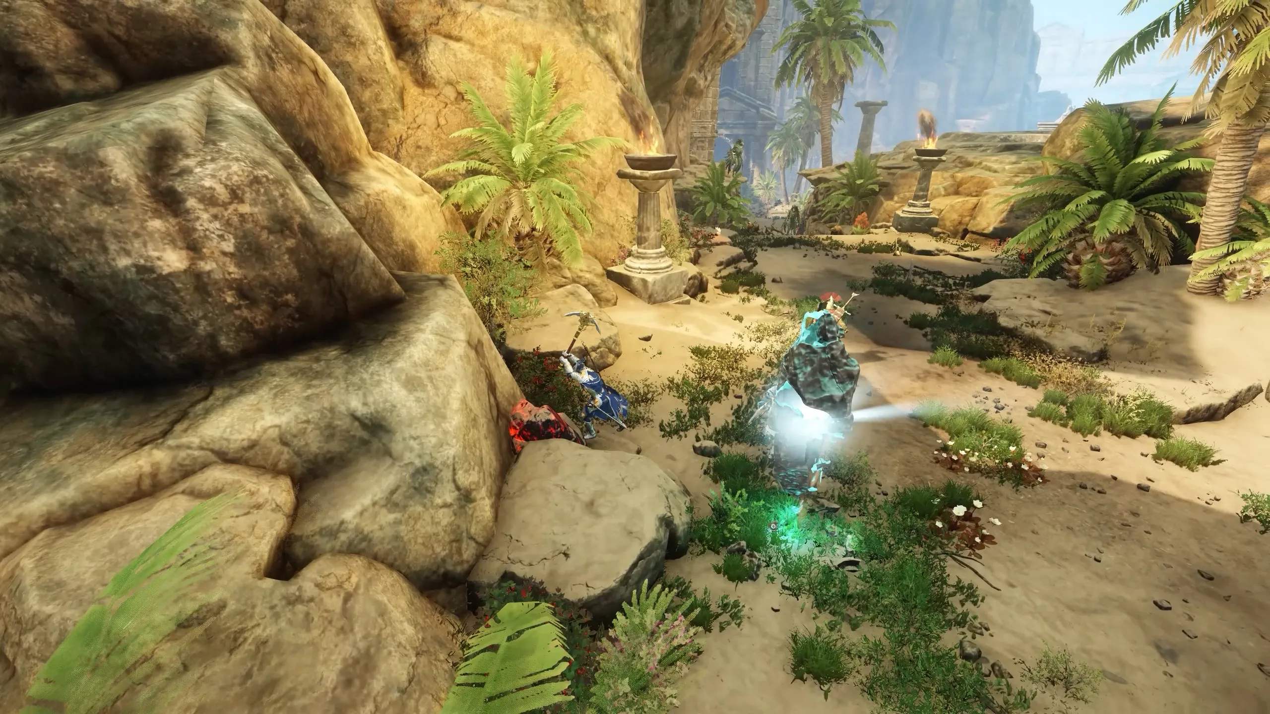 Orichalcum farm spot inside the Gorgon raid
