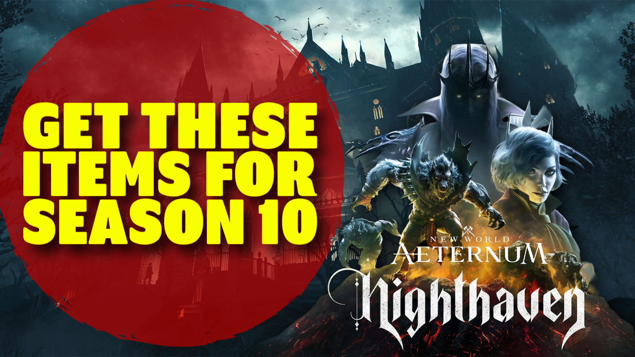 Season 10 Prep: Named Items to Farm