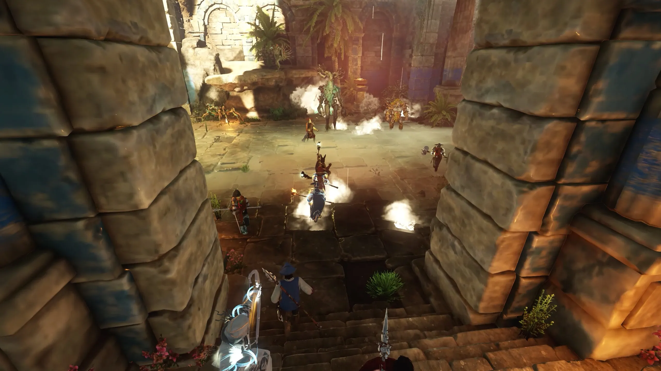 Trash mob packs inside the Gorgon raid